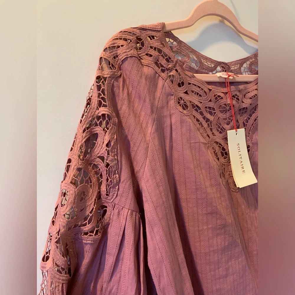 Anthropologie airy peasant
